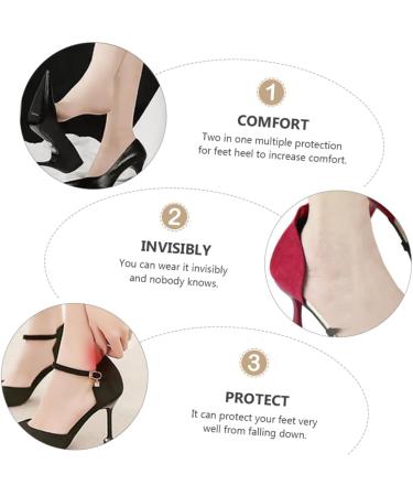 6 Pairs Women s Half Size Heel Insoles - Comfortable High Heel Inserts for Women - Cushion Pads for Heels - Buy Online on GoSupps.com