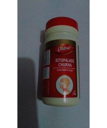 Dabur Sitopaladi Churna 60g - Pack of 2 | Respiratory Support | Natural Ayurvedic Formula - Buy Online on GoSupps.com