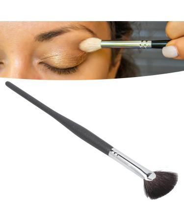 Verdant Touch Powder Fan Brush Fishtail Head Jaw Line Contour Brush Fiber Hair Makeup Artist Cosmetic Tool - Buy Online on GoSupps.com