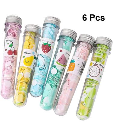 Healifty Portable Soap Sheets - 6PCS | Disposable Cleaning Soap Tablets for Kitchen, Toilet, Outdoor Travel, Camping, Hiking - Buy Online on GoSupps.com