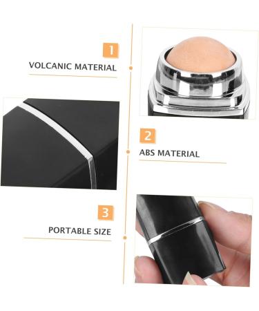 Angoily 1pc Facial Oil Absorbing Ball Portable Massager Oil- Absorbing Tool Oil Control Facial Massager Oily Black 1 count (Pack of 1) - Buy Online on GoSupps.com