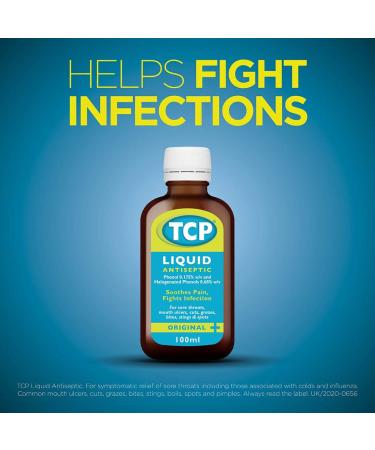 TCP Liquid Antiseptic 50ml - Powerful Antiseptic Solution - Buy Online on GoSupps.com