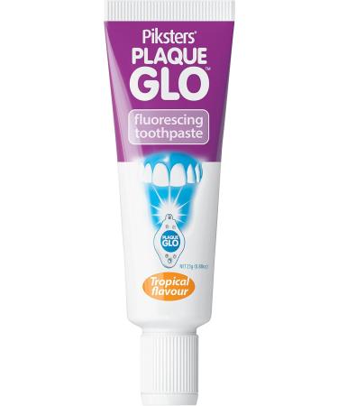 Piksters Plaque Glo Toothpaste for Children - Tropical Flavor | Effective Plaque Control & Fun Light - Buy Online on GoSupps.com