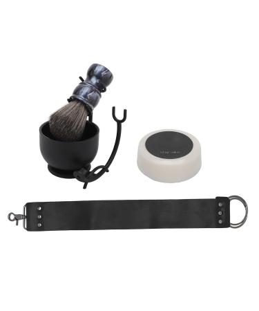 BROLEO Men's Cutting Tool Beard Grooming Kit - Stylish Holder Foam Bowl & Sharpening Cloth for Home Grooming - Buy Online on GoSupps.com