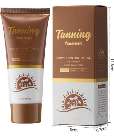 Shantou Youjia 60 g selftanning gel selftanning lotion tanning accelerator nongreasy tanning lotion for all skin types dark sunscreen - Buy Online on GoSupps.com