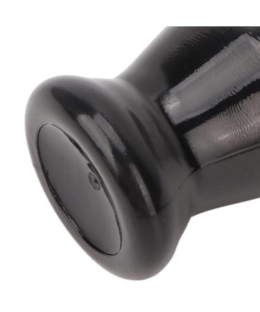 Buy Soft Synthetic Beard Brush for Home & Travel | Skin-Friendly Foam Brush for Men | Shiny Black Color - Buy Online on GoSupps.com