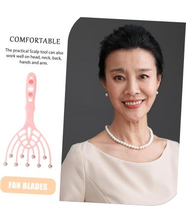 Frcolor Head Massage Device - Multi-Purpose Scalp Washer & Shampoo Massage Brush - Pink - Ultimate Hair & Scalp Spa Experience - Buy Online on GoSupps.com