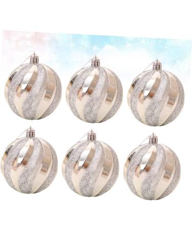 Cabilock 12 Pcs Christmas Hanging Balls Shatterproof Christmas Balls Christmas Ball Pendant Snowball Prom - Buy Online on GoSupps.com