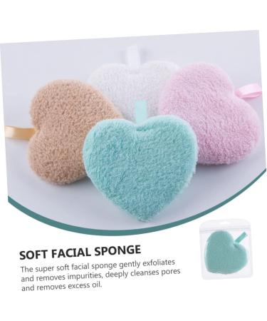 Buy Housoutil 12 Pcs Heart Shape Makeup Remover Puff | Cleansing Wipes & Beauty Sponge for Flawless Makeup Removal - International Shipping Available - Buy Online on GoSupps.com