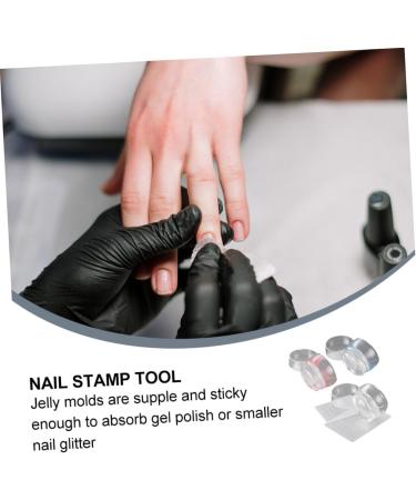 Housoutil 3 Sets Nail Stamp Tool Nail Stamping Polish Manicure Stamper Manicure Tools Nail Stamping Plates Gel Manicure Kit Nail Stamper Tools Nail Tool Finger French Transfer Seal Pp - Buy Online on GoSupps.com