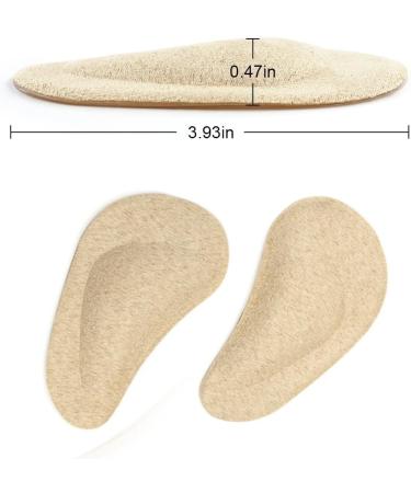 CAREOR Plantar Fasciitis Insoles for Men & Women - 2 Pairs Cushioned Arch Support & Shock Absorption for Heel Spurs & Foot Pain Relief - Buy Online on GoSupps.com