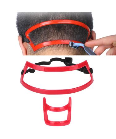 Hair Shaving Guide - Adjustable Neckline Template for Easy Self Haircuts | Lightweight Plastic Design - Buy Online on GoSupps.com