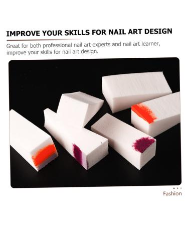 NOLITOY 60 Pcs Nail Art Design Tools - Wedge Sponges Dotting Pen & Manicure Supplies for Perfect Nail Polish - International Shipping Available - Buy Online on GoSupps.com