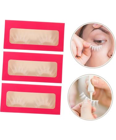 Beavorty 6 Pairs makeup false eyelashes fake eyelash faux eyelashes drama lashes masquerade makeup accessories natural false lash fluffy eyelashes 3d fiber white cross upper eyelashes - Buy Online on GoSupps.com
