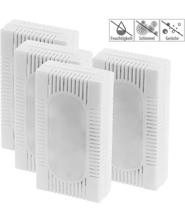 Sichler 4-Set 3in1 Refrigerator Deodorant | Freshen Fridge & Combat Moisture Smells & Mold - Dehumidifier Solutions - Buy Online on GoSupps.com
