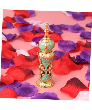 WANGHUI 2pcs Egyptian Decor - Middle Eastern Mini Perfume Bottles & Essential Oil Droppers for Wedding Ceremony | Unique Arabic Fragrance Decor | 0.4 Ounces Each - Buy Online on GoSupps.com