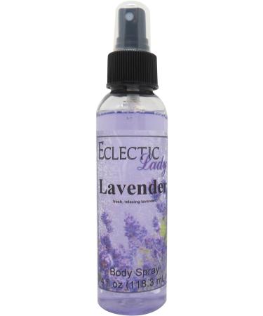 Lavender Body Spray 4 ounces Body Mist for Women with Clean Light & Gentle Fragrance Long Lasting Perfume with Comforting Scent for Men & Women Cologne with Soft Subtle Aroma For Daily Use 4 Fluid Ounces