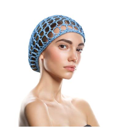 QMSILR 3 Pcs Mesh Crochet Hair Net for Women - Bonnet Head Scarf Cap for Natural Hair Care & Night Sleeping - Buy Online on GoSupps.com