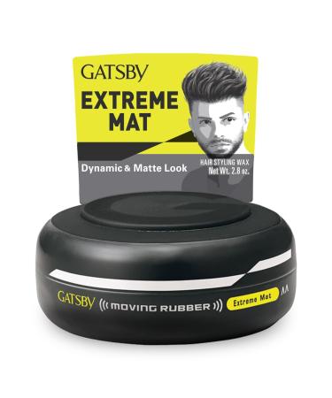 GATSBY Moving Rubber Extreme Matte Hair Wax Clear Floral Fragrance 80g