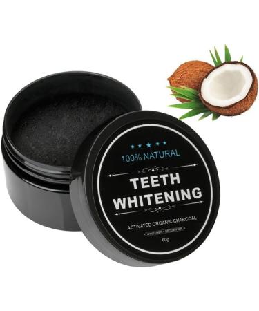 Natural Activated Charcoal Teeth Whitening Powder - 2.01 oz | Worldwide Shipping - Buy Online on GoSupps.com