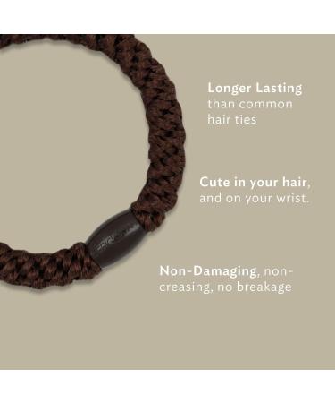 L. Erickson Grab & Go Ponytail Holders Cadet Set of Eight - Exceptionally Secure with Gentle Hold - Buy Online on GoSupps.com