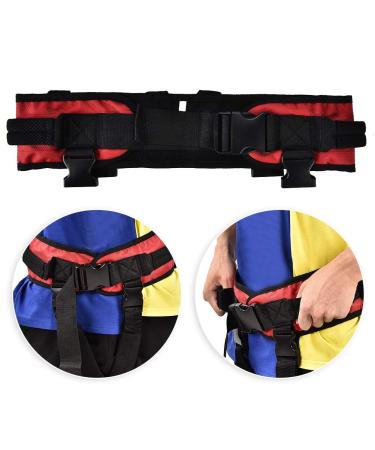 Transfer Belt Patient Transfer Handling Belt with Leg Loops Nursing Safety Gait Assist Device Aiding in Patient Fall Prevention and Balance and Stability(XL)