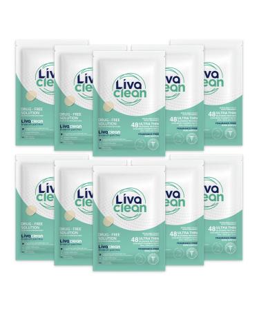 480 Count (10-Pack of 48) LivaClean Blemish Hydrocolloid Patch Stickers - Pimple Patches - Hero Peace Out Mighty Miracle Zit Patch - Acne Absorbing Cover - Skin Care Treatment - Bandaid Hydrocolloid Bandages Acne Patches S…