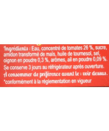 Panzani Sauce Tomate Ail et Oignon 500 g - Buy Online on GoSupps.com