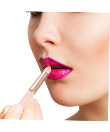 minkissy Lip Blending Brush Makeup Brush Lip Gloss Lipstick Applicator Wands Lip Brush for Lipstick Lip Makeup Lip Brush for Women Lip Wands Short Beauty Tools Pink Aluminum Tube - Buy Online on GoSupps.com