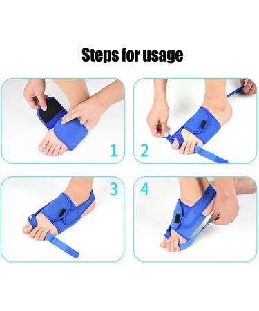 Eroolu Bunion Corrector & Toe Separator - Adjustable Breathable Hallux Valgus Relief for Men & Women (Left & Right) - Buy Online on GoSupps.com