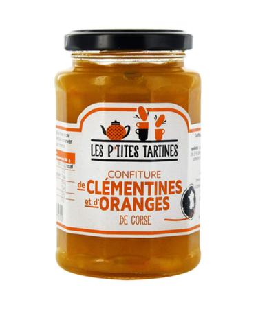 Corsican orange jam and clementine - Les P'tites Tartines - jar 315g