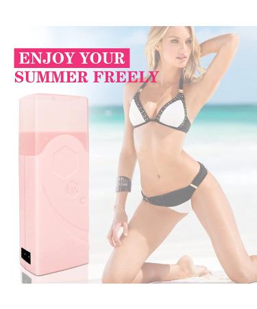 LXIANGN Portable Electric Wax Warmer for Hair Removal - Home Waxing Machine for Women and Men (Pink #4) - Buy Online on GoSupps.com