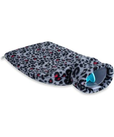 Premium 1.8L Hot Water Bottle with Cozy Fleece Cover - Leopard Print BS1970:2012 Certified Perfect Heat Cushion for Cozy Comfort - Buy Online on GoSupps.com