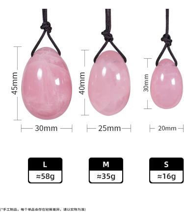 Buy Natural Watermelon White Yoni Jade Egg - Crystal Stone Fitness Device for Muscle Lift & Massage - Buy Online on GoSupps.com