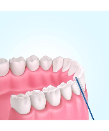 Cowwell Interdental Brush Teeth Soft Dental Picks - Moderate 100-Piece Refills - Buy Online on GoSupps.com
