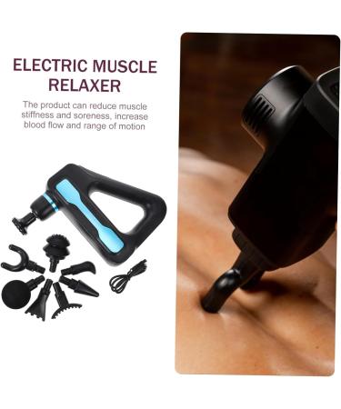 Fomiyes Portable Triangular Fascia Muscle Massage Device - Hand & Neck Percussion Massager for Body Relaxation | Mini Fitness Relaxer in ABS - Buy Online on GoSupps.com