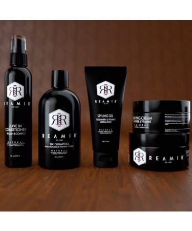 Reamir Men's Pre Shave Oil - All Natural Beard Conditioner for Close Shave Softens Beard & Heals Razor Burns - 2 oz - Buy Online on GoSupps.com