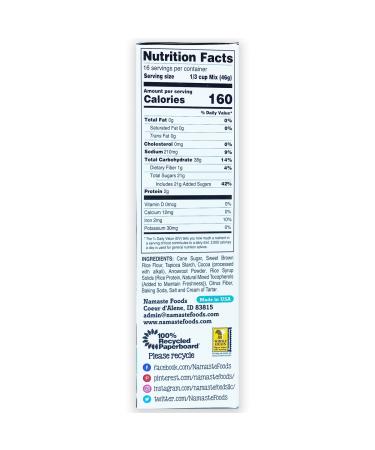Namaste Foods Gluten Free Chocolate Cake Mix - 26 oz (737 g) | Delicious & Easy Baking - Buy Online on GoSupps.com