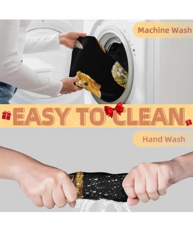 Shop Lively Cat Painting Beard Bib Apron - Waterproof Hair Catcher for Men | Perfect Grooming Gift with Suction Cups - Buy Online on GoSupps.com