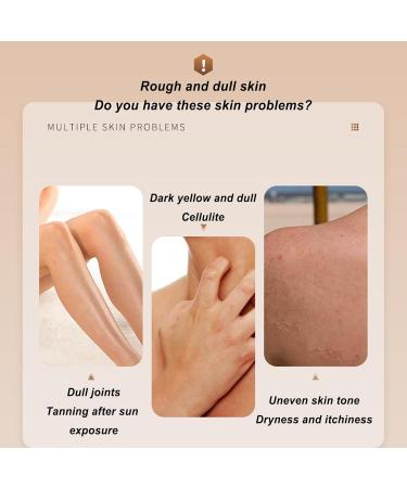 ZONEWD Skin Brightening Cream 200ml Brightening Body Lotion Smoothing Moisturizing Skin Lightening Cream Nourishing Brightening Lotion for Uneven Complexion - Buy Online on GoSupps.com