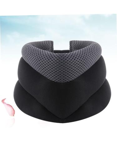 FRCOLOR Cervical Support Brace - Three Layers Breathable Guard - Medium Grey for Optimal Comfort & Stability - Buy Online on GoSupps.com