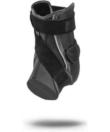 Mueller Sports Medicine HG80 Premium Hard Shell Left Ankle Brace - Medium Lightweight Support for Ankle Injuries - International Shipping Available - Buy Online on GoSupps.com