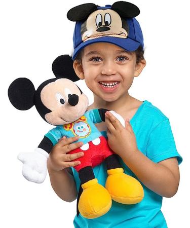Disney Boys' Mickey Mouse Baseball Cap - Blue 4-7 Years | 3D Ears Curved Brim Strap Back Hat - Buy Online on GoSupps.com