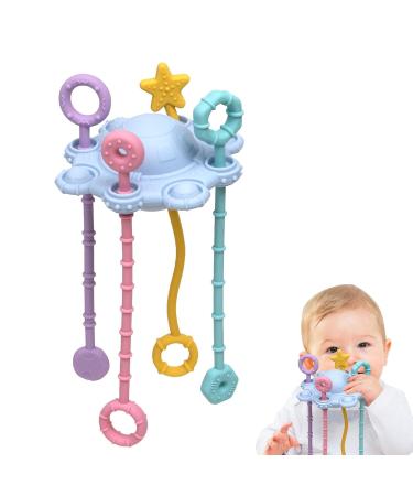 Troonz Adjustable Hanging Toys for Babies | Safe Montessori Toys Soft Sliding & Dragging Toys for Boys - Buy Online on GoSupps.com