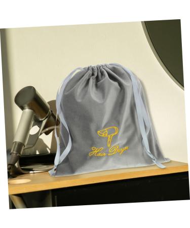 MUSISALY 2pcs Hair Dryer Carrying Bags Hair Dryer Drawstring Bags Fabric Drawstring Storage Bag 35.00X30.00X0.50CM Grey - Buy Online on GoSupps.com