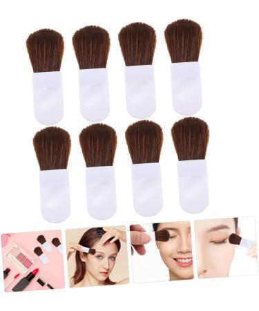 Set of 40 Make-Up with Short Handle Kit in Loose Bulk Compact Makeup Brush Makeup Foundation Brush Travel Toiletry Bag Bronze Makeup ABS Bulk White Suite Travel - Buy Online on GoSupps.com