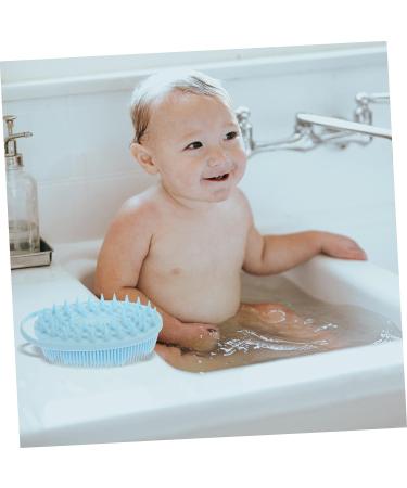 3pcs Double Sided Bath Brush Set - Baby & Body Silicone Scrubber - Buy Online on GoSupps.com