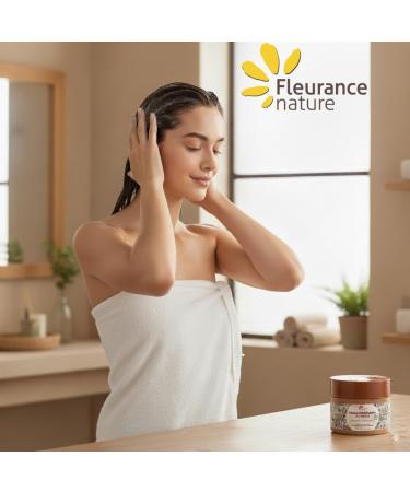 Fleurance Nature- Triplo Masque Capillaire l'Argan Bio- 150ml- Soin Capillaire femme certifi Bio Cosmos Ecocert- traitement Cheveux Secs et ab m s- Nourrit et hydrate- 25123 (3) - Buy Online on GoSupps.com