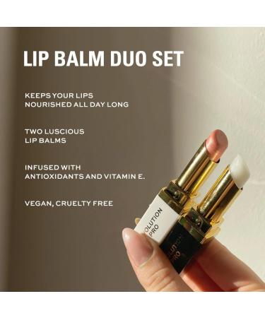 Makeup-Revolution's Pro Lip Balm Duo Set - Buy Online on GoSupps.com