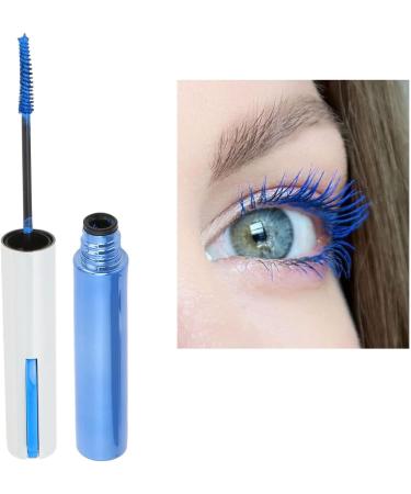 Yinhing Blue Mascara Lengthening Curling Long Lasting Eyelash Makeup with Comb for Sensitive Eyes and Contact Lens Wearers - Buy Online on GoSupps.com